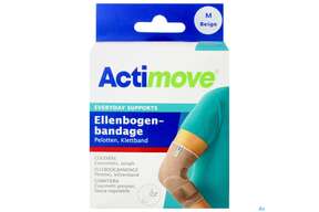 Ellbogenbandagen Actimove/everyday Support +pelotte 23-26cm Groesse M 75614 1st, A-Nr.: 5263632 - 01