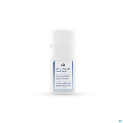 Sie sehen eine Packung Emofresh Zahnspray 15ml, Produktbild: 02 Emofresh Zahnspray 15ml, A-Nr.: 3090179 - 02