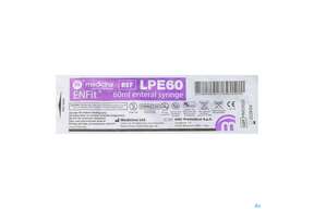 Ernaehrungssonde Enteral Sicherheitsspritze Enfit Low Dose 60ml 1st, A-Nr.: 4893816 - 01
