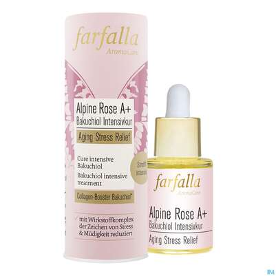 Farfalla Alpine Rose A+ Aging Stress Relief Bakuchiol Intensivkur 15ml, A-Nr.: 5715821 - 01