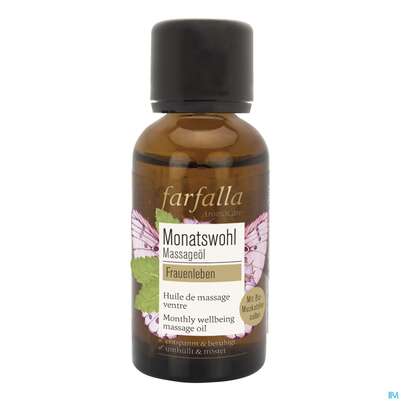 Farfalla Frauenleben Monatswohl Massageoel Muskatellersalbei 30ml, A-Nr.: 5355297 - 01