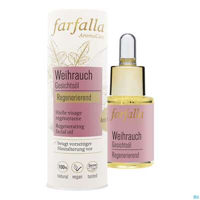 Farfalla Gesichtsoel Weihrauch Regenerierend 15ml, A-Nr.: 5602519 - 01