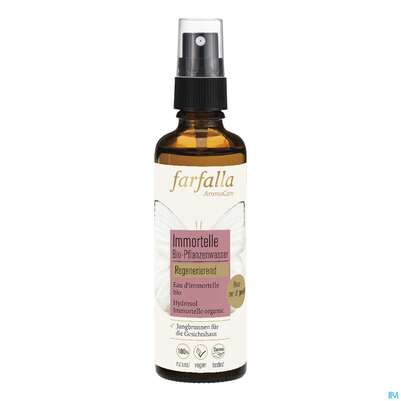 Farfalla Pflanzenwasser/bio Regenerierend Immortelle 75ml, A-Nr.: 4860716 - 01