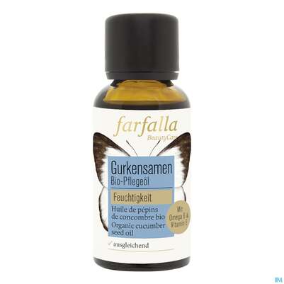 Farfalla Pflegeoel/bio Gurkensamen Feuchtigkeitspendend 30ml, A-Nr.: 4860538 - 02