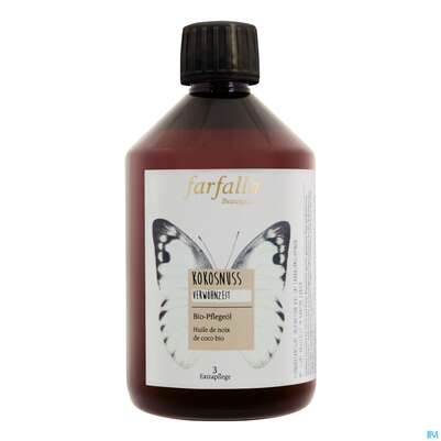 Farfalla Pflegeoel/bio Kokosnuss Verwoehnzeit 500ml, A-Nr.: 5236658 - 01