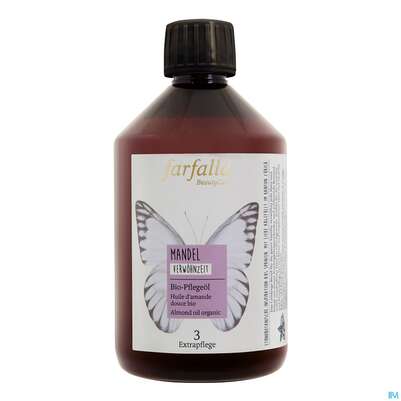 Farfalla Pflegeoel/bio Mandel Verwoehnzeit 500ml, A-Nr.: 5236664 - 02