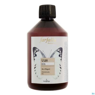 Farfalla Pflegeoel/bio Sesam Detox 500ml, A-Nr.: 5236693 - 01