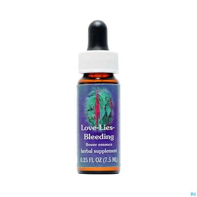 Sie sehen eine Packung Fes Love-lies-bleeding 7,5ml, Produktbild: 01 Fes Love-lies-bleeding 7,5ml, A-Nr.: 2154196 - 01