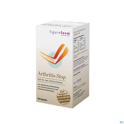 Sie sehen eine Packung Figureform Kapseln Arthritis Stop 90st, Produktbild: 03 Figureform Kapseln Arthritis Stop 90st, A-Nr.: 4053571 - 03