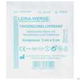 Sie sehen eine Packung Fingerverbaende Leina Schnellverband 3x3 1st, Produktbild: 01 Fingerverbaende Leina Schnellverband 3x3 1st, A-Nr.: 4588645 - 01