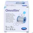 Sie sehen eine Packung Fixierpflaster Omnifilm 5mx 5cm 1st, Produktbild: 01 Fixierpflaster Omnifilm 5mx 5cm 1st, A-Nr.: 2020840 - 01