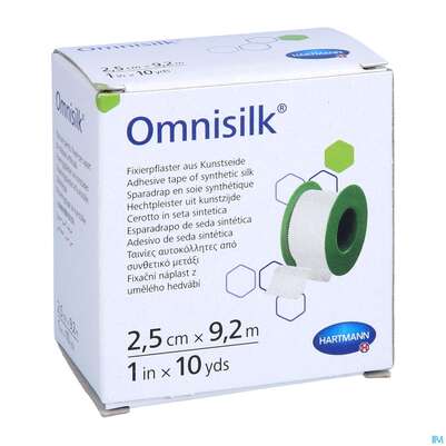 Fixierpflaster Omnisilk 9,2mx 2,5cm 1st, A-Nr.: 4582335 - 05
