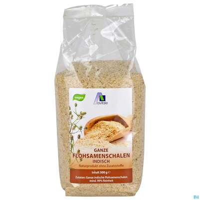 Flohsamenschalen Indisch 500g, A-Nr.: 5296146 - 01