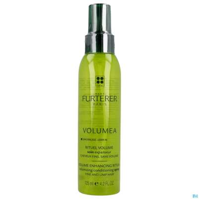 Sie sehen eine Packung Furterer Volumea Volumen-pflegespray 125ml, Produktbild: 01 Furterer Volumea Volumen-pflegespray 125ml, A-Nr.: 5439947 - 01