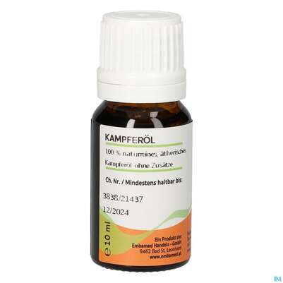 Sie sehen eine Packung Gall Pharma Kampferöl Embamed, Produktbild: 04 Gall Pharma Kampferöl Embamed, A-Nr.: 5074026 - 04
