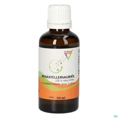 Sie sehen eine Packung Gall Pharma Muskatellersalbeiöl Embamed, Produktbild: 01 Gall Pharma Muskatellersalbeiöl Embamed, A-Nr.: 5420273 - 01