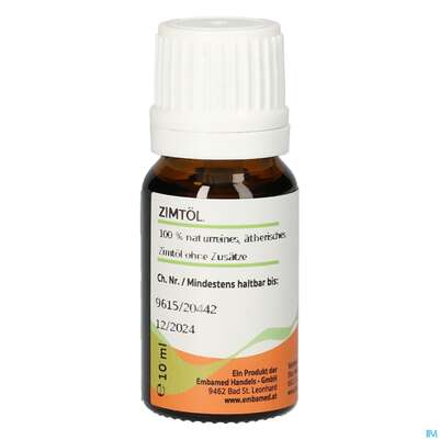 Sie sehen eine Packung Gall Pharma Zimtöl Embamed, Produktbild: 01 Gall Pharma Zimtöl Embamed, A-Nr.: 5074061 - 01