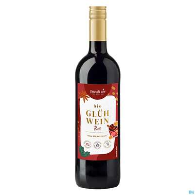 Sie sehen eine Packung Gewusst Wie Bio Gluehwein Zuckerfrei Rot 750ml, Produktbild: 01 Gewusst Wie Bio Gluehwein Zuckerfrei Rot 750ml, A-Nr.: 5838713 - 01