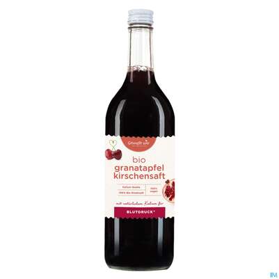 Sie sehen eine Packung Gewusst Wie Bio Granatapfel Kirschsaft 750ml, Produktbild: 02 Gewusst Wie Bio Granatapfel Kirschsaft 750ml, A-Nr.: 5798445 - 02