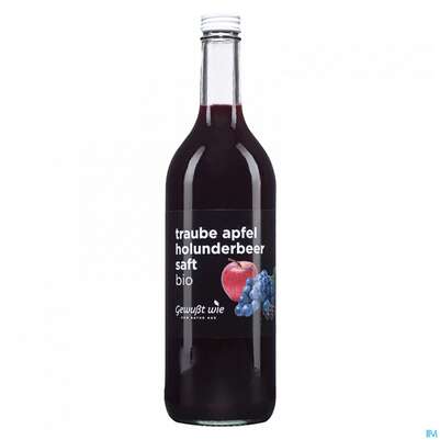 Gewusst Wie Bio Saft Traube Apfel Holunder 750ml, A-Nr.: 4110381 - 01
