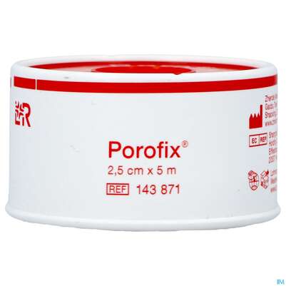 Heftpflaster Porofix 5mx 2,50cm 1st, A-Nr.: 5026458 - 01