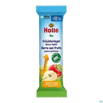 Holle Bio Fruechte Riegel Apfel-birne Nr.257737 1st, A-Nr.: 3300116 - 01