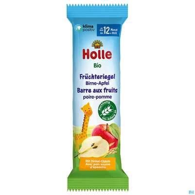 Holle Bio Fruechte Riegel Apfel-birne Nr.257737 1st, A-Nr.: 3300116 - 02