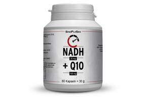 NADH 20 mg + Q10 100 mg 60 Kapseln, A-Nr.: 4867411 - 01