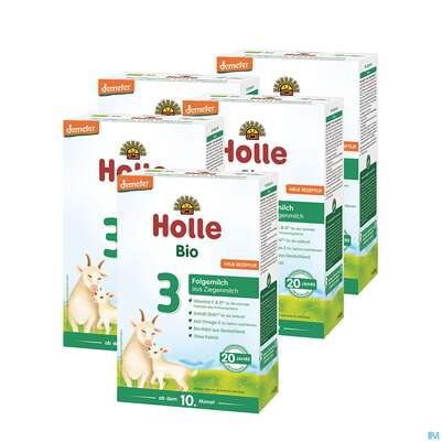 Holle Demeter Bio Folgemilch Ziegenmilchbasis 3 400g, A-Nr.: 4595303 - 04