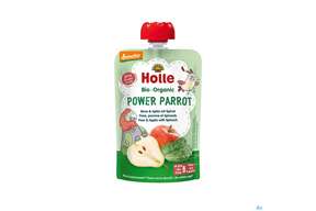 Holle Demeter Bio Fruechtepueree Ab 1 Jahr Bio Power Parro Birne/apfel/spinat 100g, A-Nr.: 5080831 - 01