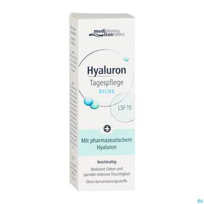 Hyaluron Tagespflege Riche Lsf 15 50ml, A-Nr.: 4485997 - 03