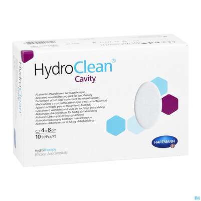 Hydroclean Wundkissen Cavity Oval 4x 8cm 10st, A-Nr.: 5310633 - 05