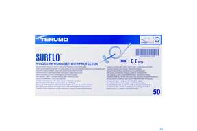 Injektionsspritzen U.zubeh. Butterfly/safety Perfusionsbesteck Surshield/surflo 25g 0,5x 50st, A-Nr.: 4172761 - 01