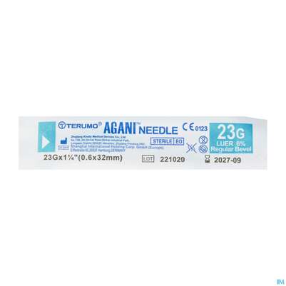Injektionsspritzen U.zubeh. Einmalkanuelen Terumo/luer +luer Lock Nr 14 0,6x 32mm 1st, A-Nr.: 4238477 - 02