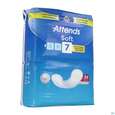 Sie sehen eine Packung Inkontinenz Attends Einlagen Soft 7 34st, Produktbild: 03 Inkontinenz Attends Einlagen Soft 7 34st, A-Nr.: 3791462 - 03