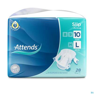 Inkontinenz Attends Slip Active L 10 28st, A-Nr.: 2701617 - 01