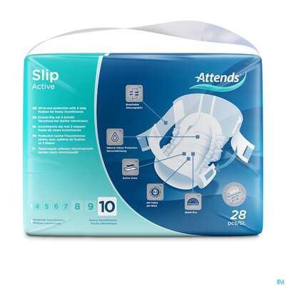 Inkontinenz Attends Slip Active L 10 28st, A-Nr.: 2701617 - 03