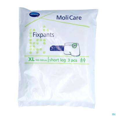 Inkontinenz Molicare Fixpants Netzhoeschen Short Leg Gr Xl 3st, A-Nr.: 1088072 - 02