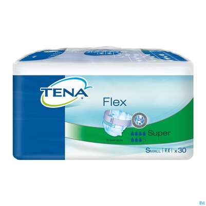 Sie sehen eine Packung Inkontinenz Tena Flex Super S 724130 30st, Produktbild: 02 Inkontinenz Tena Flex Super S 724130 30st, A-Nr.: 3393342 - 02