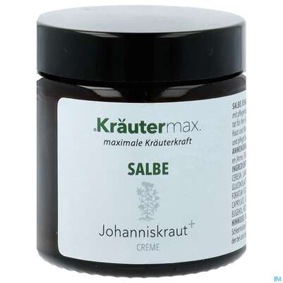 Sie sehen eine Packung Johanniskraut Salbe +latschenkiefer Fuer Beanspruchte Haut Ohne Silikonoele 100ml, Produktbild: 01 Johanniskraut Salbe +latschenkiefer Fuer Beanspruchte Haut Ohne Silikonoele 100ml, A-Nr.: 4319632 - 01