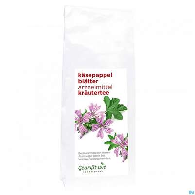 Sie sehen eine Packung Kaesepappel Blaetter Tee Gewusst Wie 50g, Produktbild: 01 Kaesepappel Blaetter Tee Gewusst Wie 50g, A-Nr.: 5443328 - 01