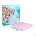Sie sehen eine Packung Kirschkernkissen Baby 10x10cm Kariert Weiss/rosa 40153 1st, Produktbild: 05 Kirschkernkissen Baby 10x10cm Kariert Weiss/rosa 40153 1st, A-Nr.: 5823172 - 05