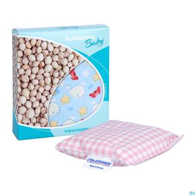 Sie sehen eine Packung Kirschkernkissen Baby 10x10cm Kariert Weiss/rosa 40153 1st, Produktbild: 05 Kirschkernkissen Baby 10x10cm Kariert Weiss/rosa 40153 1st, A-Nr.: 5823172 - 05