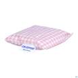 Sie sehen eine Packung Kirschkernkissen Baby 10x10cm Kariert Weiss/rosa 40153 1st, Produktbild: 06 Kirschkernkissen Baby 10x10cm Kariert Weiss/rosa 40153 1st, A-Nr.: 5823172 - 06