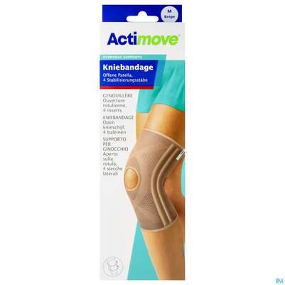 Kniegelenksbandagen Actimove Everyday Support Stabilisierungsstaebe Gr M 36-41cm 75575 1st, A-Nr.: 5263448 - 01