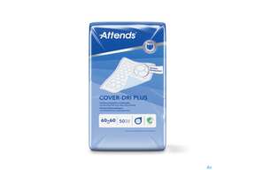 Krankenunterlagen Attends Cover Dri Plus 60x 60cm 50st, A-Nr.: 2777537 - 01