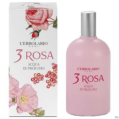 Sie sehen eine Packung L Erbolario Eau De Parfum 3 Rosa 066.3 50ml, Produktbild: 02 L Erbolario Eau De Parfum 3 Rosa 066.3 50ml, A-Nr.: 3934128 - 02