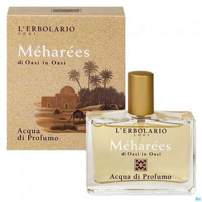 Sie sehen eine Packung L Erbolario Eau De Parfum Meharees 066.5 50ml, Produktbild: 03 L Erbolario Eau De Parfum Meharees 066.5 50ml, A-Nr.: 3584846 - 03
