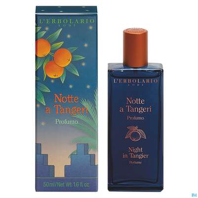 Sie sehen eine Packung L Erbolario Eau De Parfum Notte A Tangeri Bergamotte Kardamom 066.0 50ml, Produktbild: 01 L Erbolario Eau De Parfum Notte A Tangeri Bergamotte Kardamom 066.0 50ml, A-Nr.: 5813044 - 01