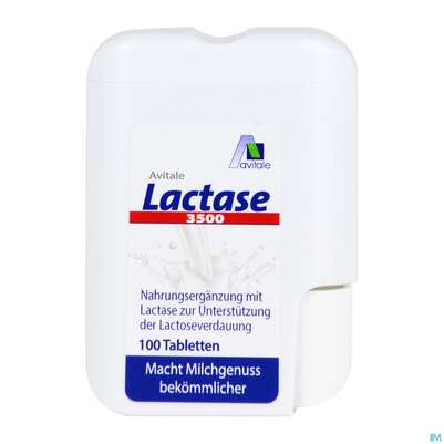 Lactase Tabl 3.500 Fcc 100st, A-Nr.: 5296235 - 05